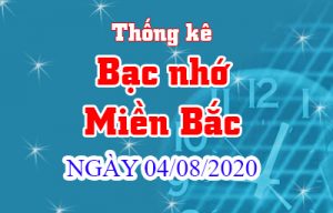 thống kê bạc nhớ miền bắc – bạc nhớ lô tô 04-08-2024